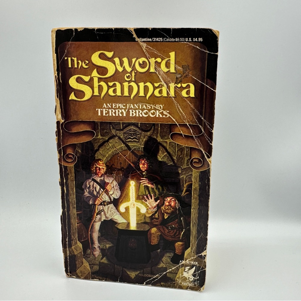 Book: Paperback The Sword of Shannara by Terry Brooks